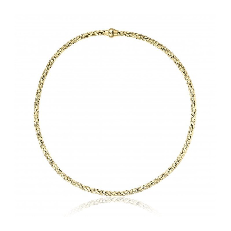 Chimento - Girocollo Oro Giallo - Brillanti Bianchi