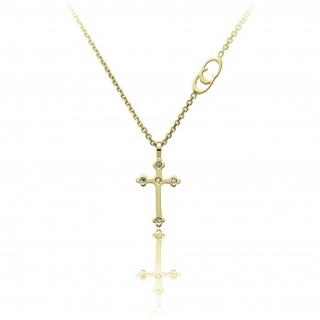 Chimento - Pendenti Con Catena - Oro Giallo - Brillanti