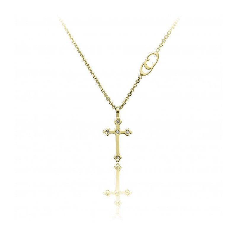 Chimento - Pendenti Con Catena - Oro Giallo - Brillanti