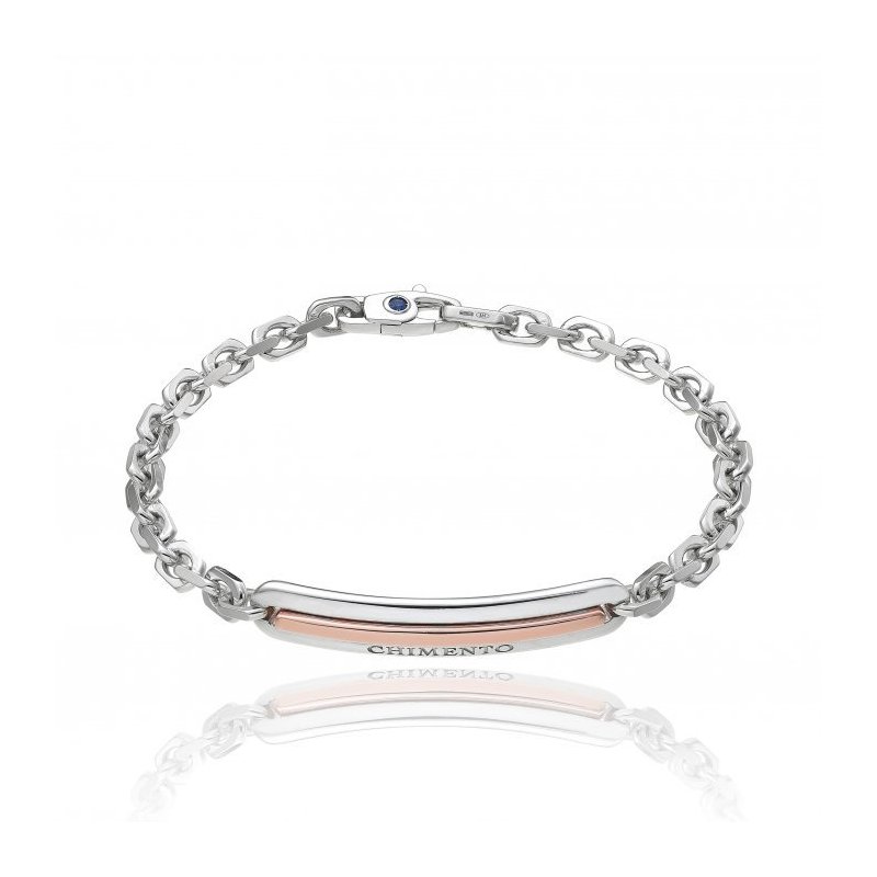 Chimento - Bracciale Argento - Bicolore - Zaffiri