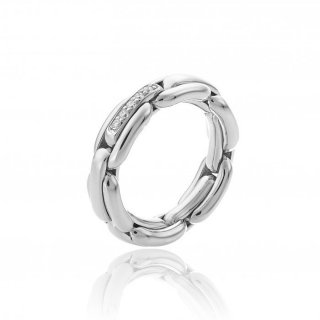Chimento - Anello Oro Bianco - Brillanti Bianchi
