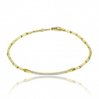 Chimento - Bracciale Oro Giallo - Brillanti Bianchi