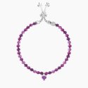 Kidult - Bracciale Regolabile - Diaspro Viola
