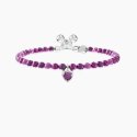 Kidult - Bracciale Regolabile - Diaspro Viola