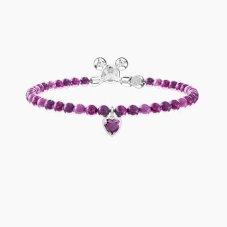 Kidult - Bracciale Regolabile - Diaspro Viola