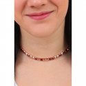 Rosato - Collana Argento 925 - Donna - Cubica