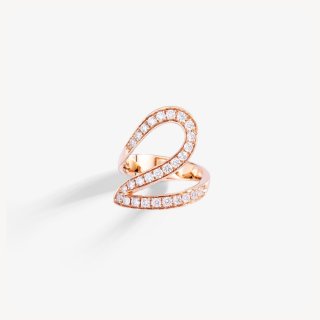Anelli In Oro Rosa 18K Con Diamanti Ct 1