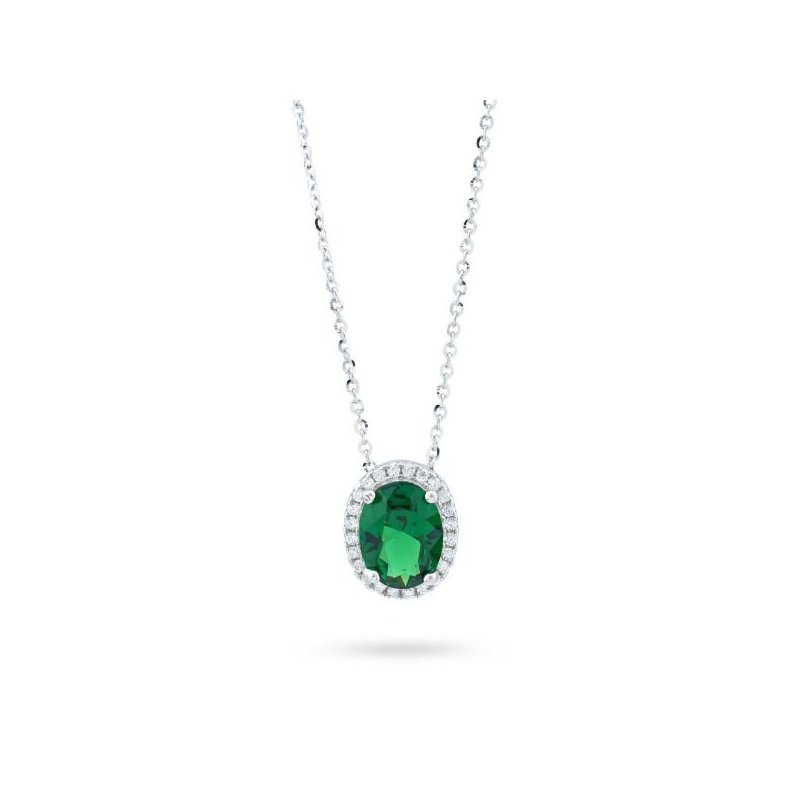 Boccadamo - Collana Gr870V - Zircone Verde