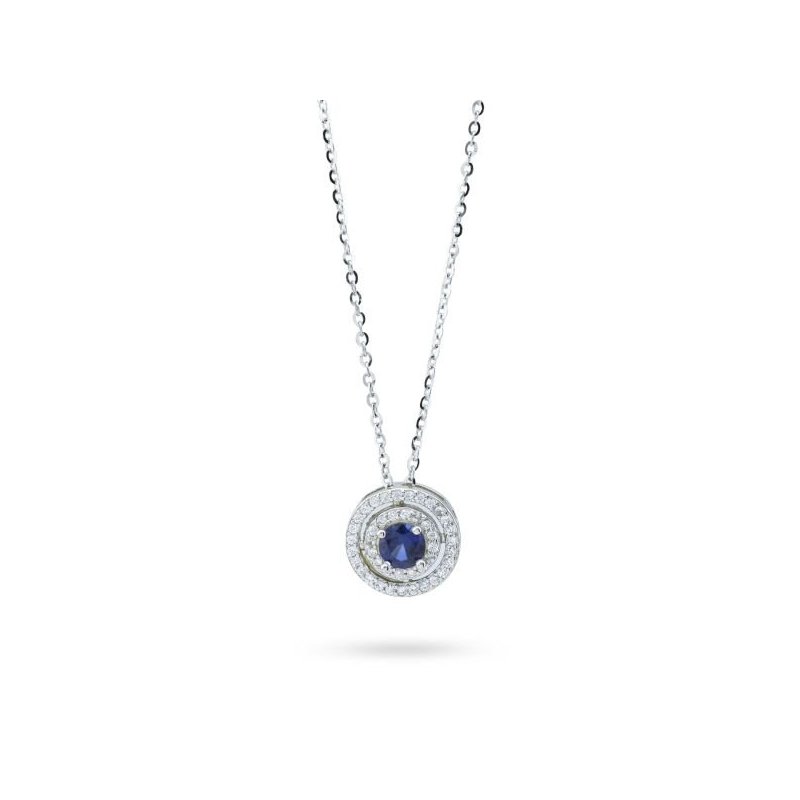 Boccadamo - Collana Gr871B - Argento - Tanzanite