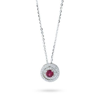 Boccadamo - Collana Gr871R - Argento - Zirconi