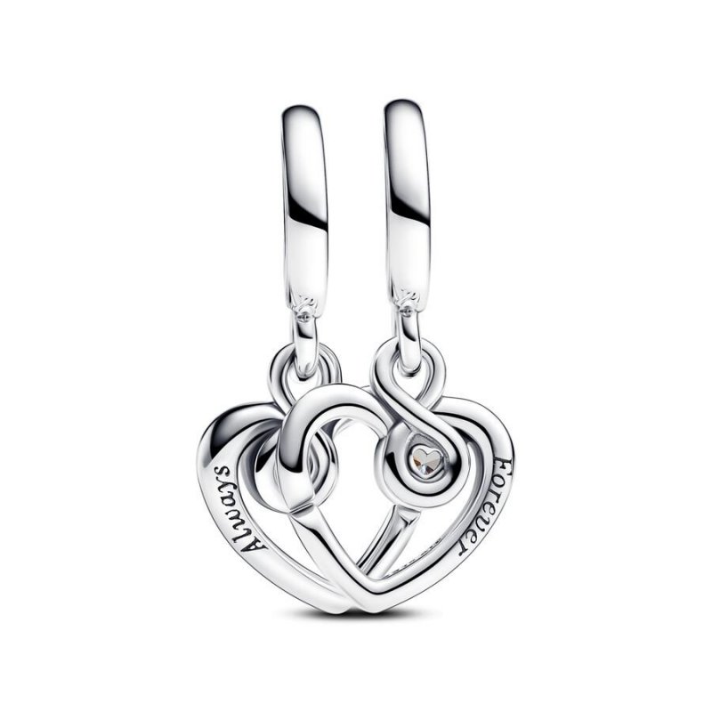 Charm Pendente “Forever & Always” Divisibile