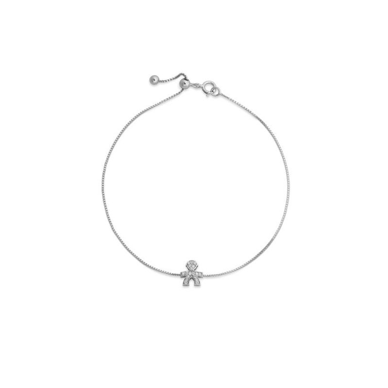 Le Bebe' - Bracciale I Tesorini - Oro Bianco - Diamanti