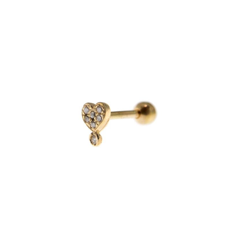 Helix Piercing Cuore