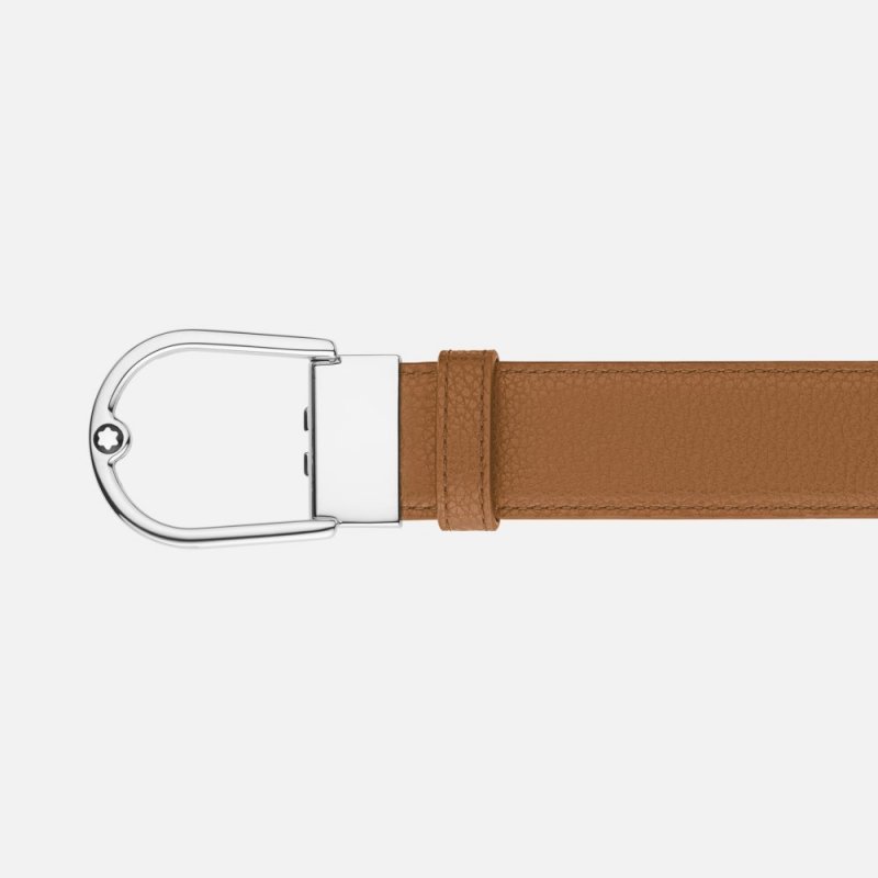 Montblanc - Cintura Reversibile - Pelle Granulata