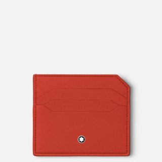 Montblanc - Porta Carte Soft - Pelle - Corallo