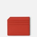 Montblanc - Porta Carte Soft - Pelle - Corallo