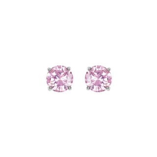 Orecchini Rodiati Con Cubic Zirconia