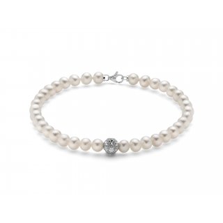 Miluna - Bracciale Perle Oriente - Oro 18 Kt