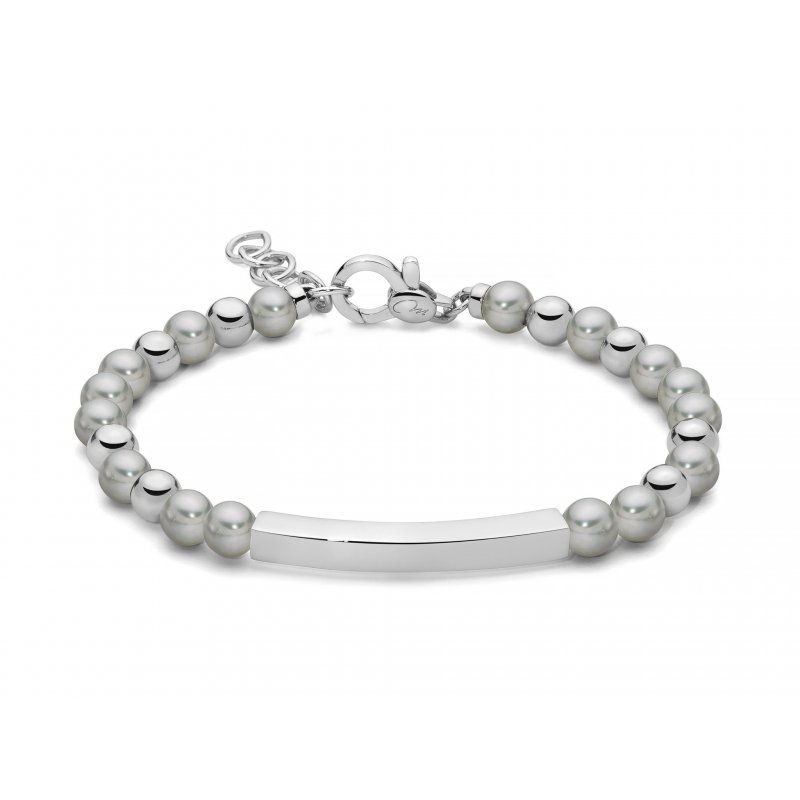 Miluna Uomo - Bracciale Argento - Perle Naturali