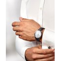 Longines - Record Automatico - Marrone - Argento A Raggi Di Sole