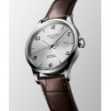 Longines - Record Automatico - Marrone - Argento A Raggi Di Sole