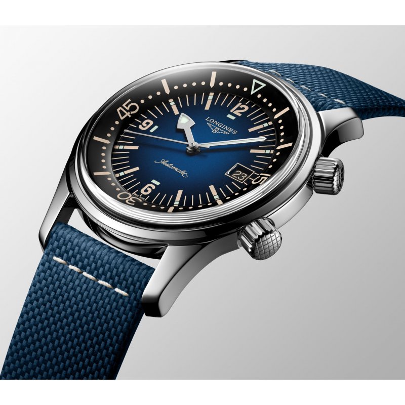 Longines - Longines Legend Diver - Automatico - Pelle
