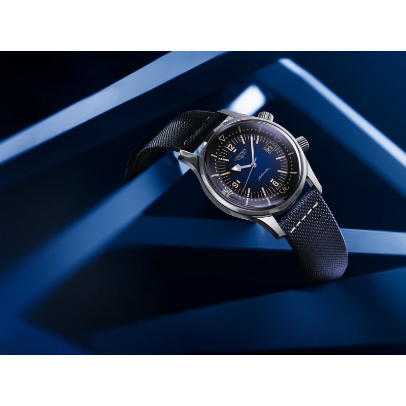 Longines - Longines Legend Diver - Automatico - Pelle