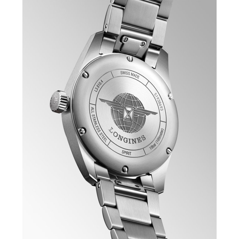 Longines - Longines Spirit - Verde Opaco - Acciaio Inossidabile