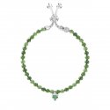 Kidult - Bracciale In Acciaio 316L - Diaspro - Cristalli