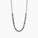 Collana In Acciaio 316L Pietre