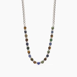 Collana In Acciaio 316L Pietre