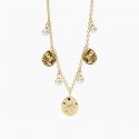 2 Jewels - Girocollo In Acciaio - Pvd Giallo - Perle