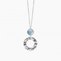 Girocollo In Acciaio 316L Glass Madreperla