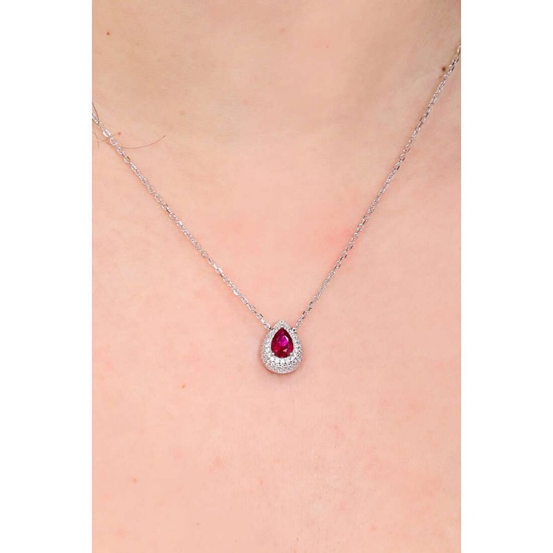 Collana Argento 925 Donna Amen Diamond Clgobrbz
