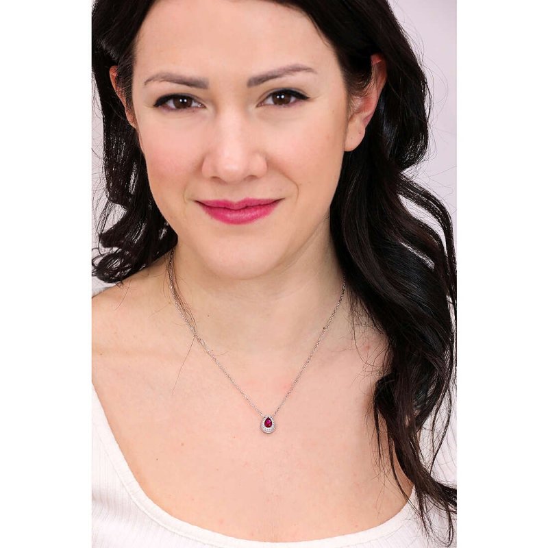 Collana Argento 925 Donna Amen Diamond Clgobrbz