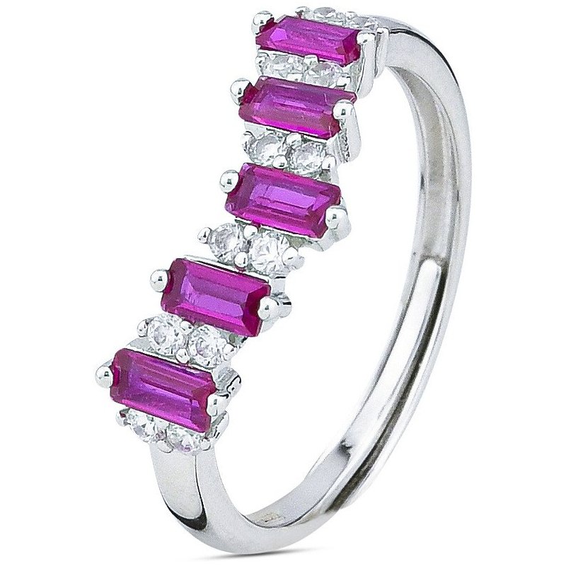 Boccadamo - Anello Sophie - Argento - Rubino