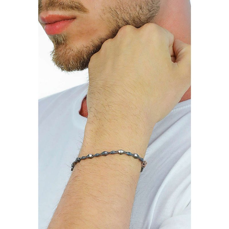 Bracciale Uomo Gioielli Comete Elegant Ubr 1008