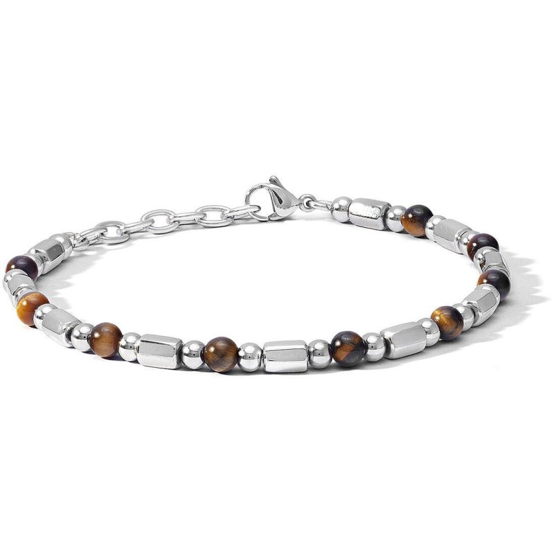 Bracciale Uomo Gioielli Comete District Ubr 1194