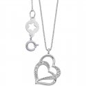 Collana Donna Gioielli Comete Cuori Glb 1649