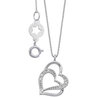 Collana Donna Gioielli Comete Cuori Glb 1649