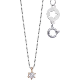 Collana Donna Gioielli Comete Punti Luce Glb 1654