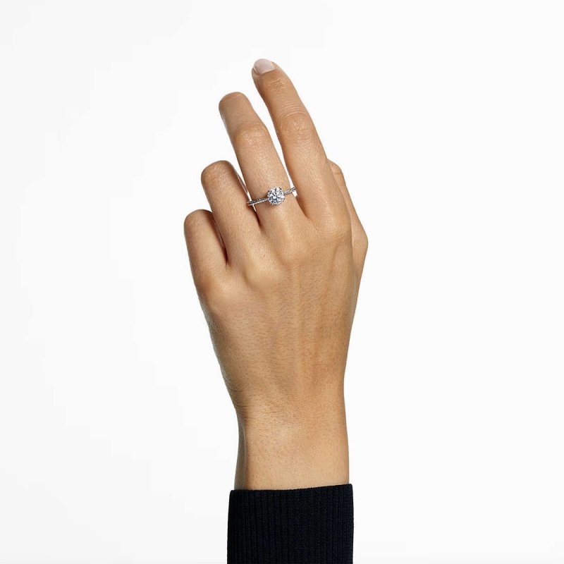 Swarovski - Anello Constella - Cristalli Bianchi - Donna