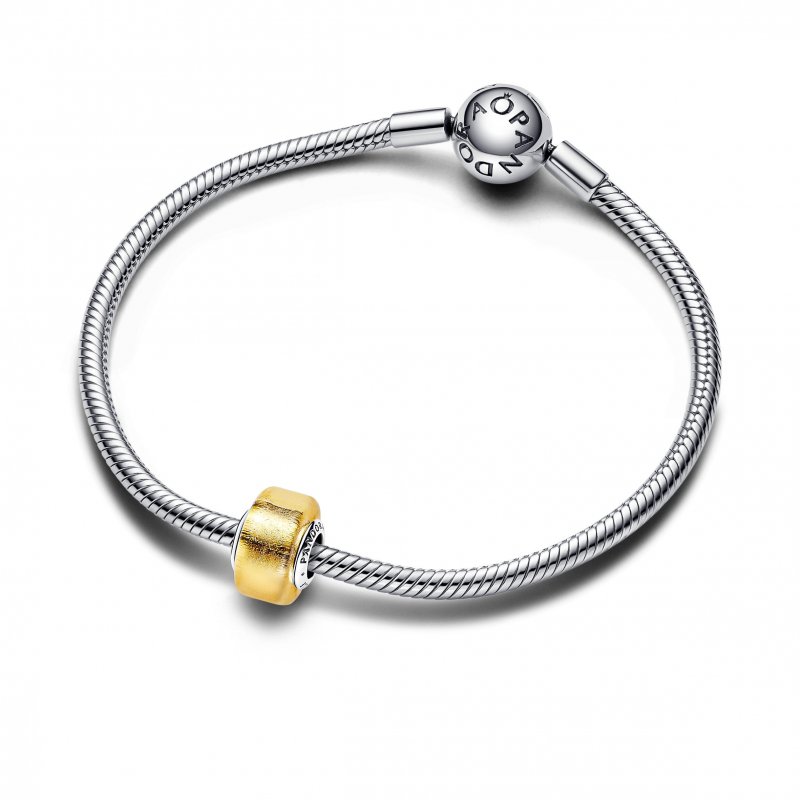 Mini Vetro Di Murano Foglia D’Oro