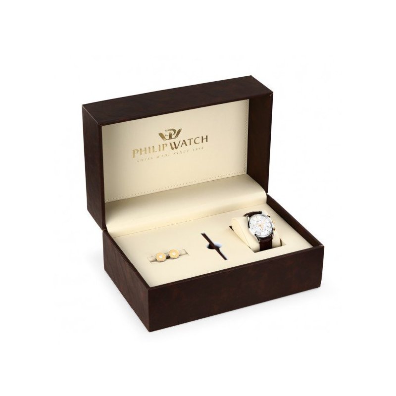 Philip Watch - Orologio Sunray - Cronografo - Acciaio Inox Philip Watch - Orologio Sunray - Cronografo - Acciaio Inox