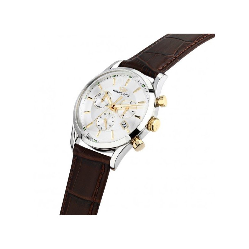 Philip Watch - Orologio Sunray - Cronografo - Acciaio Inox Philip Watch - Orologio Sunray - Cronografo - Acciaio Inox