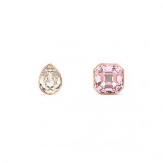 Orecchini A Clip Swarovski - Cristalli Verdi - Terra