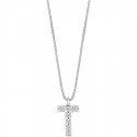Ambrosia - Collana Dea - Oro Bianco - Zirconi