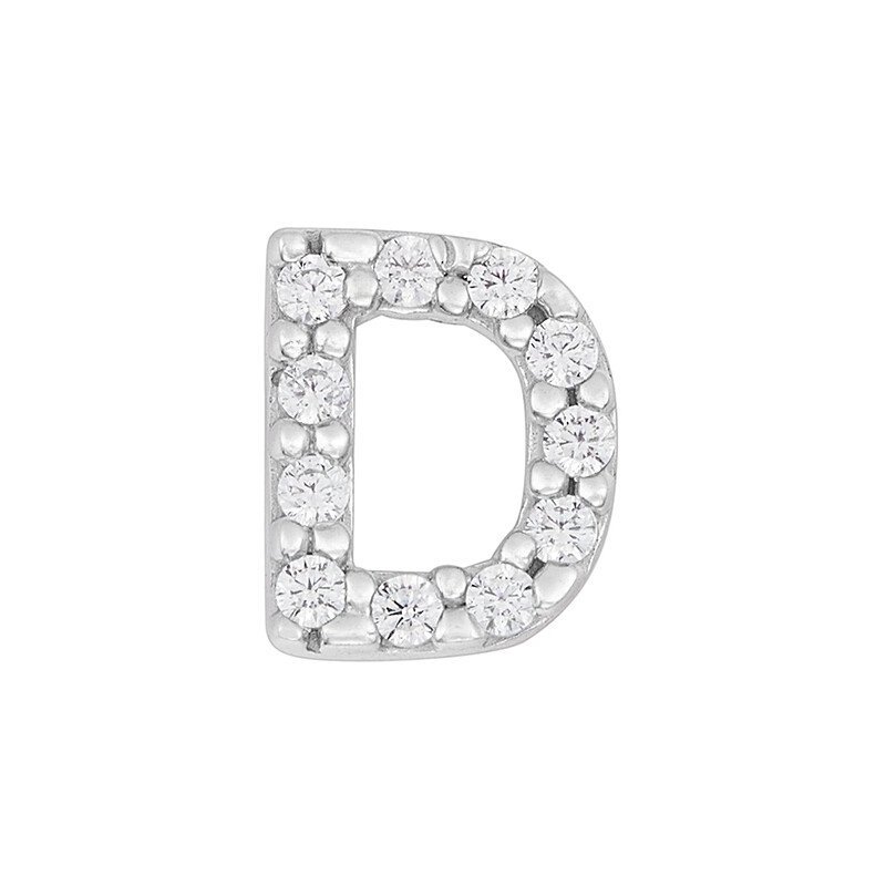 Ambrosia - Orecchini Aoz 545 - Oro Bianco - Zirconi