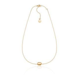 Collana In Argento Dorato Mini Boule