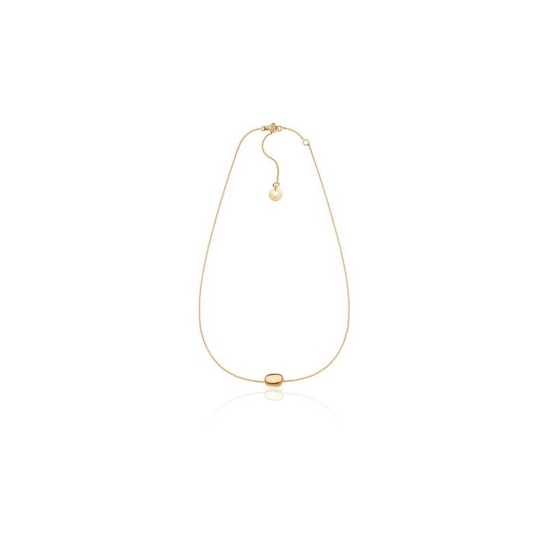 Collana In Argento Dorato Mini Boule
